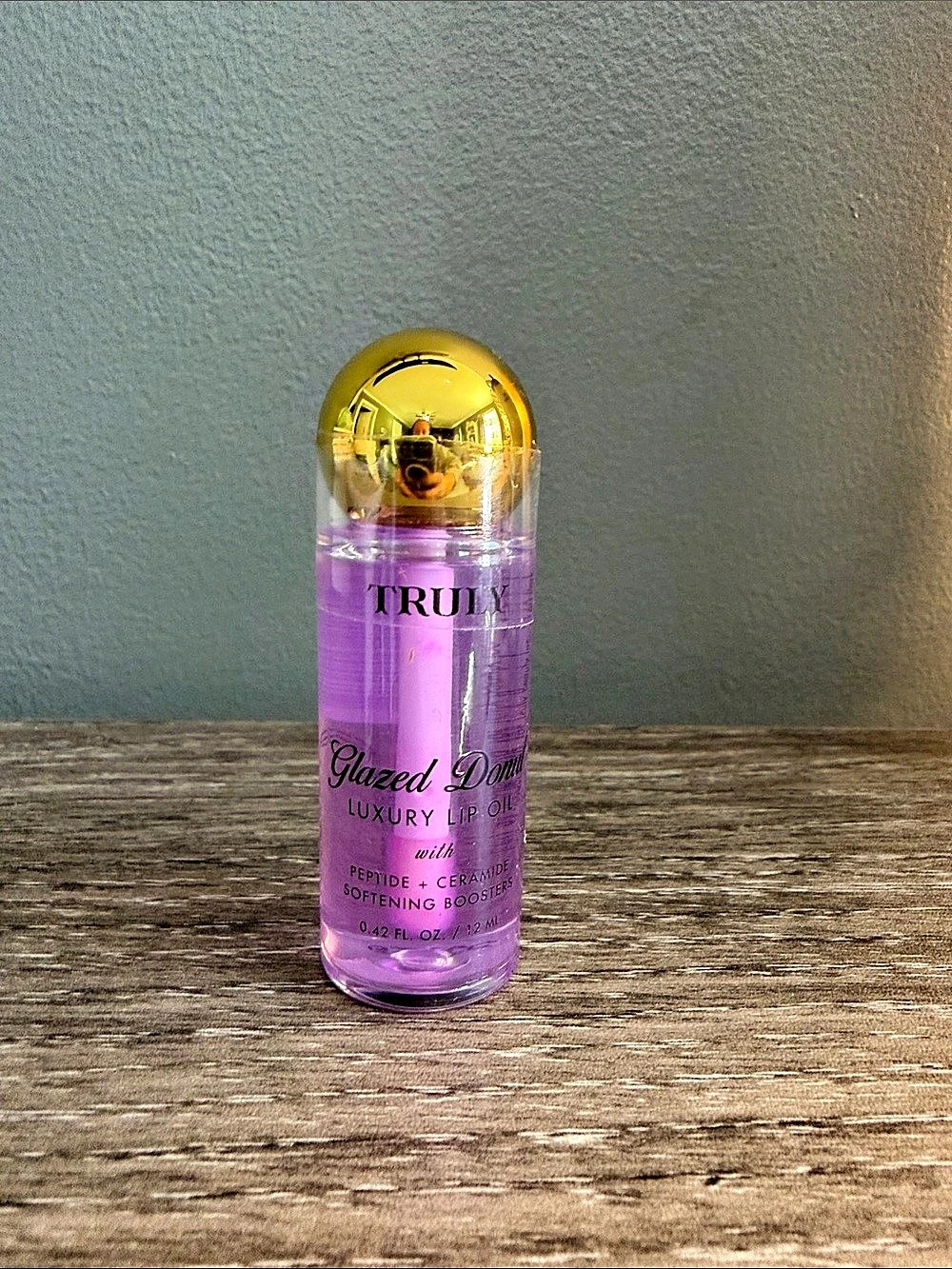 Truly Glazed Donut Luxury Lip Oil Purple & Gold